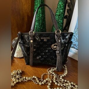 Michael Kors Sullivan Small Patent Leather Tote Bag